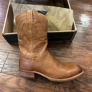 Tecovas Cowboy Boots Brand New Never Worn The Jason Caramel Calfskin
